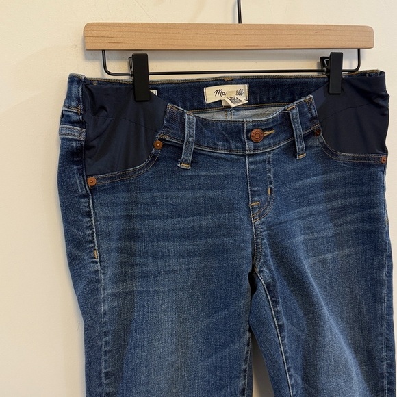 MADEWELL | Maternity Side-Panel Skinny Jeans in Wendover Wash: Adjustable - Picture 9 of 11